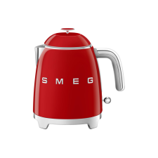 SMEG MINI VÍZFORRALÓ, retro, piros vízforraló és teáskanna