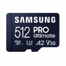 SMG PCC SAMSUNG Memóriakártya, PRO Ultimate 512GB, Class 10, V30, A2, Grade 3 (U3), R200/W130 memóriakártya
