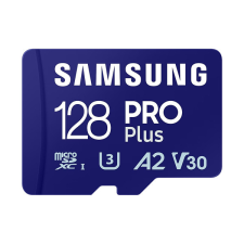 SMG PCC Samsung MicroSD kártya - 128GB MB-MD128SA/EU (PRO PLUS, R180/W130, adapter, 128GB) memóriakártya