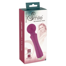 smile - akkus, masszírozó vibrátor (lila) vibrátorok