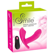  SMILE Panty - akkus, rádiós felcsatolható vibrátor (pink) felcsatolható eszközök