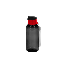 Smiley műanyag kulacs - black, red (PPCC-3030) kulacs, kulacstartó