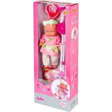 Smily Play Julka Baba 30 cm Babakocsiban (5905375844820) babakocsi
