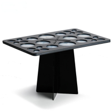  Sminkecset tartó (26 db-s kialakítás) Fekete festő és tapétázó eszköz