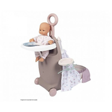 Smoby Baby Nurse babacenter gurulós bőröndben - pasztell baba