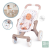 Smoby Baby Nurse: Babakocsi bolygó kerekekkel