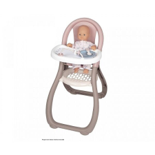 Smoby Baby Nurse játék etetőszék - pasztell játékbaba felszerelés