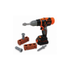 Smoby Black & Decker játék akkumulátoros csavarhúzó (360194)