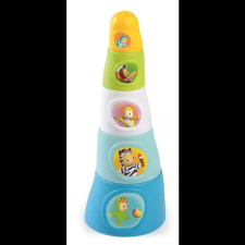 Smoby : Cotoons Happy Tower toronyépítő játék - kék barkácsolás, építés