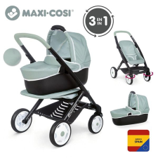 Smoby Maxi Cosi Kombinált babakocsi babáknak zöld-szürke játék babakocsi