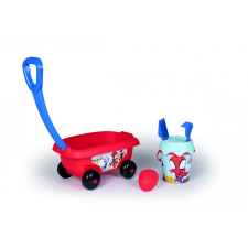 Smoby Pókember: Húzós kocsi homokozó készlettel (7600867020) homokozójáték