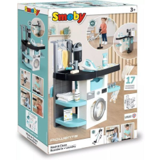 Smoby : Rowenta mosó- és vasaló center rúdporszívóval házimunka