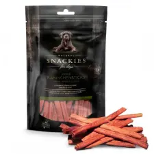  Snackies nyúlhús stickek 80g jutalomfalat kutyáknak