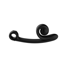Snailvibe Snail Vibe Curve - 2in1 csiklóizgatós vibrátor (fekete) vibrátorok
