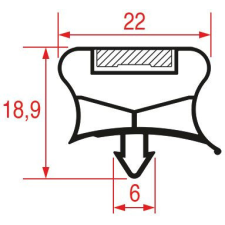  SNAP-IN TÖMÍTÉS 840x705 mm beépíthető gépek kiegészítői
