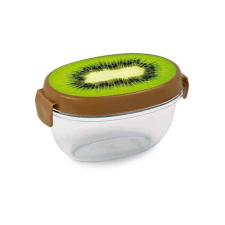 Snips 000901 műanyag kiwi tároló doboz, késsel és kanállal papírárú, csomagoló és tárolóeszköz