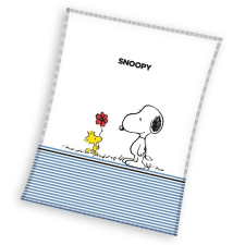 Snoopy Flower polár takaró 130x170cm lakástextília