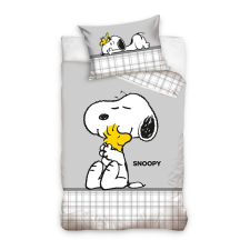 Snoopy gyerek ágyneműhuzat 100x135 cm, 40x60 cm lakástextília