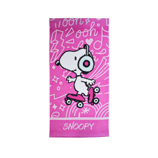Snoopy Skate fürdőlepedő, strand törölköző 70x140cm babatörülköző, kifogó