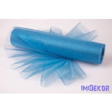  Snow Organza 23,5cm x 10m dekorációs anyag - Világoskék dekorációs kellék