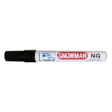 Snowman Alkoholos marker SNOWMAN NG-12 fémtestű fekete filctoll, marker