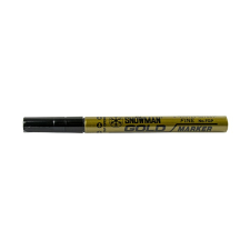 Snowman Lakkmarker snowman fgp-12 3mm fine arany filctoll, marker