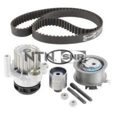SNR Vízpumpa + fogasszíj készlet KDP457.492 autóalkatrész