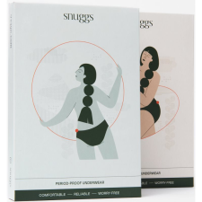 SNUGGS Period Underwear Classic: Medium Flow menstruációs női alsó közepesen erős vérzéshez méret XL 1 db gyógyászati segédeszköz