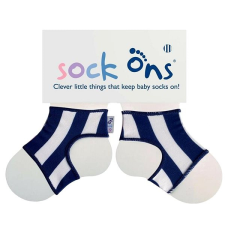 Sock Ons gyerek zoknihuzatok, Navy Stripes 0-6 m h gyerek zokni