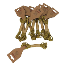  Sodrott zsinor 2mm arany 3m x 10db - OKOSÁR! dekorációs kellék