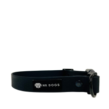 Sofa Dress Kft. NRDOGS Nyakörv Hexa Black S 25-40cm nyakörv, póráz, hám kutyáknak
