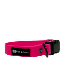 Sofa Dress Kft. NRDOGS Nyakörv Hexa Neon Pink S 25-40cm nyakörv, póráz, hám kutyáknak