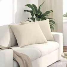  Sofa párnák Bézs szövet lakástextília