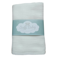 Soffi Baby takaró muszlin dupla krém 70x90cm babaágynemű, babapléd