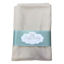 Soffi Baby takaró pamut dupla világosszürke 80x100cm babaágynemű, babapléd