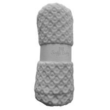  Soffi Baby takaró plüss dupla szürke 75x100cm lakástextília