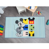 sofiteks DISNEY Mickey egér kék mosható gyerekszőnyeg, gumis hátoldallal, 80x150cm