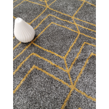 sofiteks FRESH modern absztrakt szőnyeg, sárga-szürke, 160x230 lakástextília