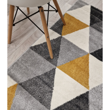 sofiteks FRESH modern szőnyeg, sárga-szürke, 80x150 lakástextília