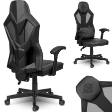 SOFOTEL Gamer szék Shiro , ergonomikus , dönthető , eco bőr , fekete - Sofotel forgószék