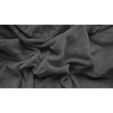 SOFT sötétszürke mikroplüss lepedő 90x200 cm lakástextília