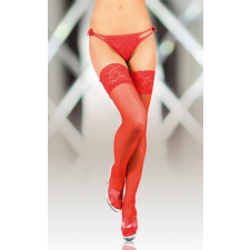 Softline Stockings 5508 red/ 2 vibrátorok