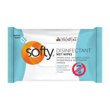 Softy NEDVES TÖRLŐKENDŐ ANTIBAKTERIÁLIS tisztító- és takarítószer, higiénia