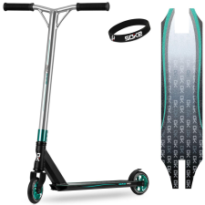 Soke Soke Pro Freestyle kaszkadőr roller haladóknak Silver-Turquoise roller