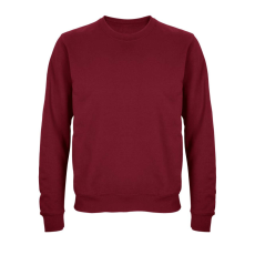 SOL'S Columbia, unisex környakas pulóver, SO04182-03814, Burgundy-S