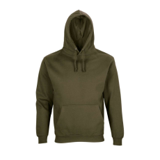 SOL'S Condor, unisex kapucnis pulóver, SO04181-03815, Army-M