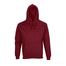 SOL&#039;S Condor, unisex kapucnis pulóver, SO04181-03815, Burgundy-2XL férfi pulóver, kardigán