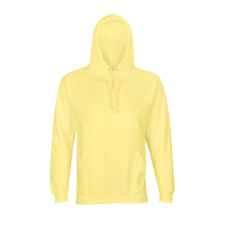 SOL&#039;S Condor, unisex kapucnis pulóver, SO04181-03815, Light Yellow-XS férfi pulóver, kardigán