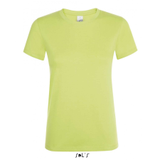 SOL&#039;S Csomag akciós póló (min. 5 db) Női póló SOL&#039;S SO01825 Sol&#039;S Regent Környakú póló -S, Apple Green női póló