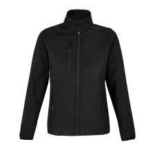 SOL&#039;S FALCON Női softshell dzseki, 3 rétegű SO03828, Black-S női dzseki, kabát